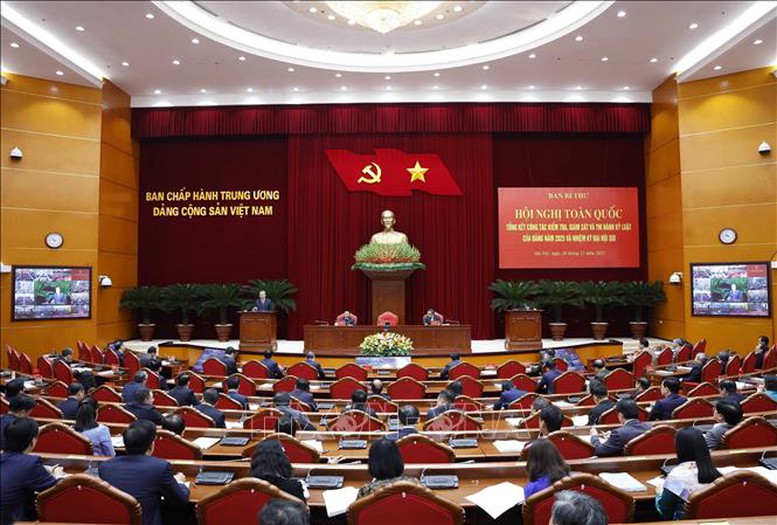Tổng B&iacute; thư T&ocirc; L&acirc;m: Kh&ocirc;ng để c&oacute; 'khoảng trống', 'v&ugrave;ng tối' m&agrave; c&ocirc;ng t&aacute;c kiểm tra, gi&aacute;m s&aacute;t của Đảng kh&ocirc;ng vươn tới được- Ảnh 3.
