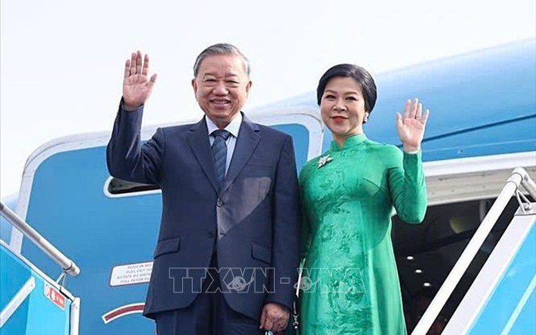 Chủ tịch nước Lương Cường dự Lễ kỷ niệm 50 năm Quốc khánh Lào- Ảnh 8.