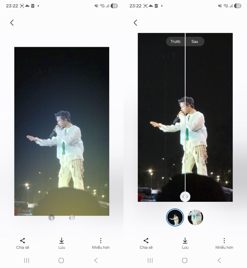 No Bad Seats #4: “AI chỉnh nhẹ mà nghệ”: Galaxy S25 Ultra nâng cấp hậu kỳ cho fan đu concert- Ảnh 3.