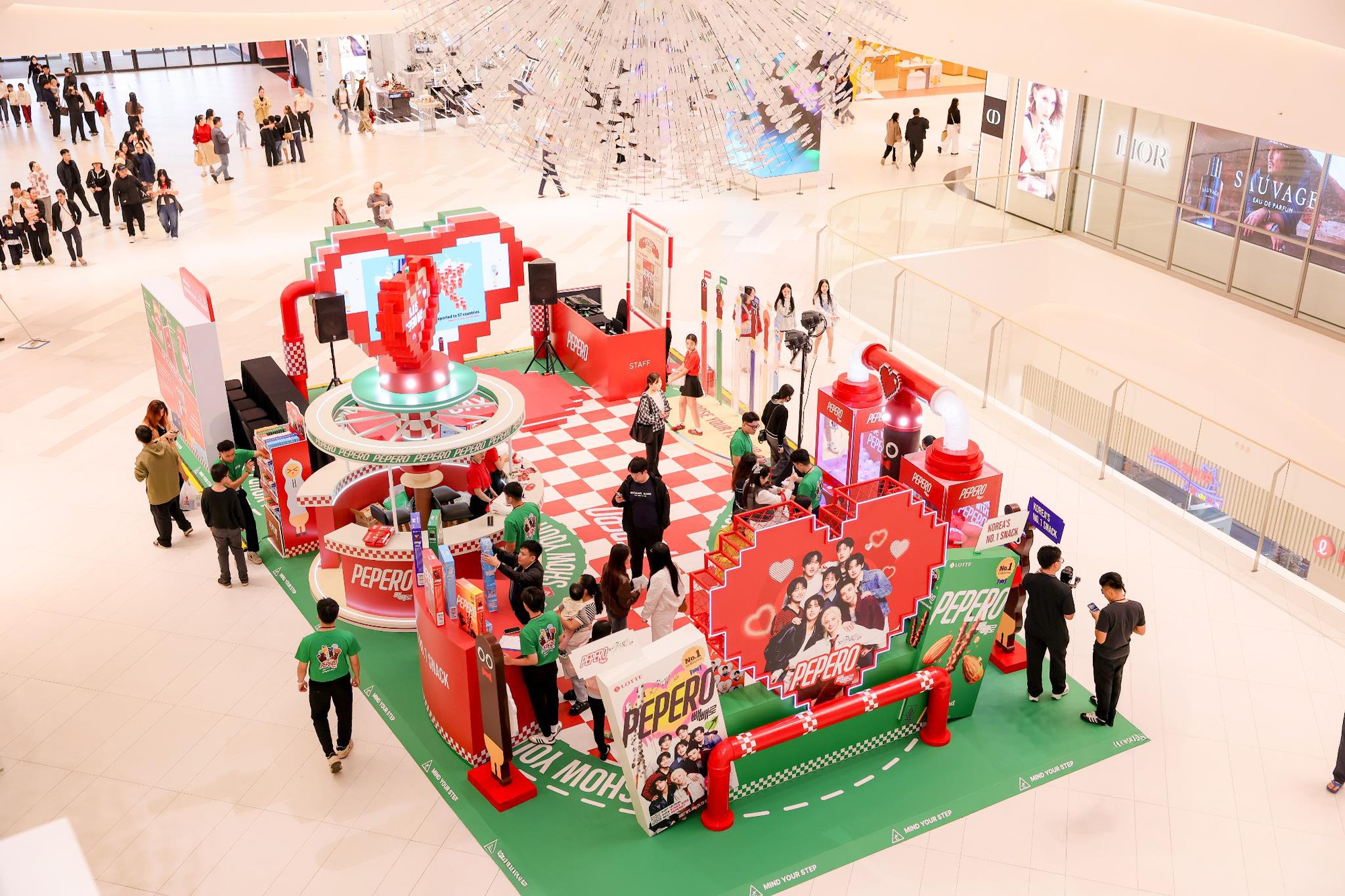 PEPERO Pop-up Store xuất hiện tại Lotte Mall West Lake: Check-in, trải nghiệm, nhận quà cực chất- Ảnh 2.
