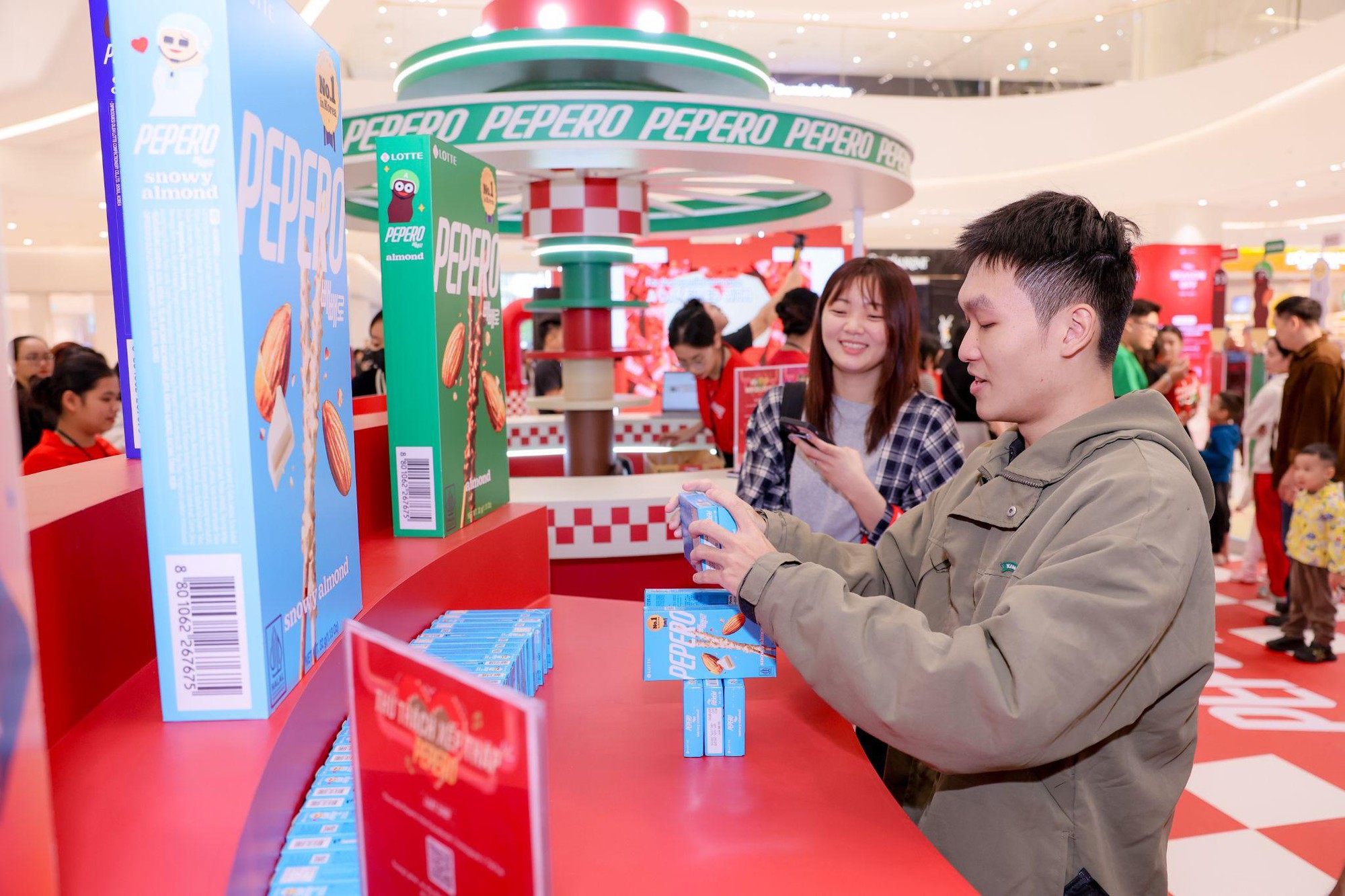 PEPERO Pop-up Store xuất hiện tại Lotte Mall West Lake: Check-in, trải nghiệm, nhận quà cực chất- Ảnh 4.