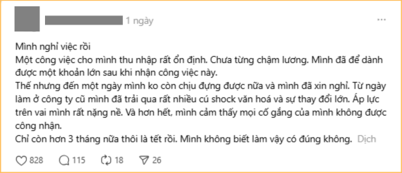 Tự nghỉ việc trước khi bị đuổi- Ảnh 1. Tự nghỉ việc trước khi bị đuổi- Ảnh 1.