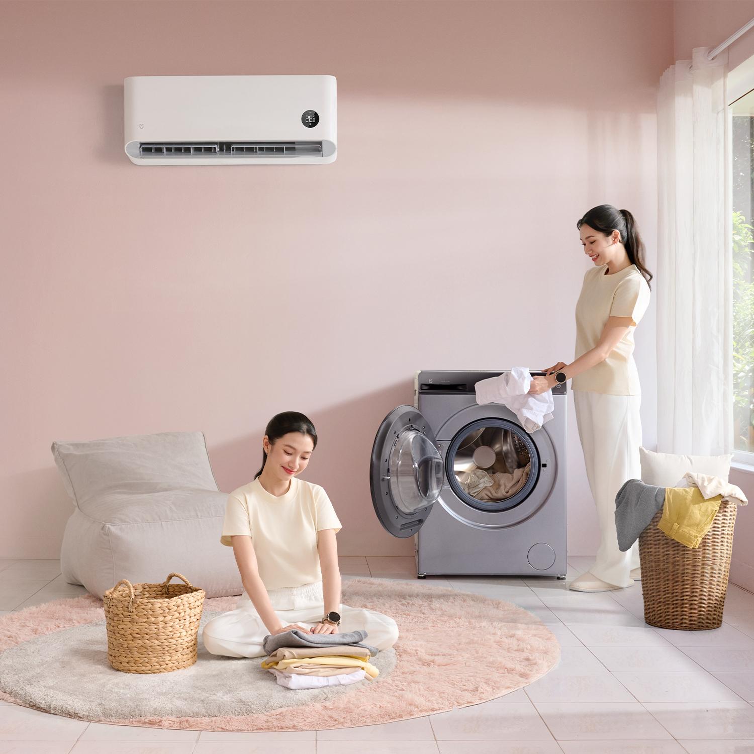 Mijia Front Load Washer Dryer 10,5kg: Máy giặt sấy cho smart home với điều khiển thông minh, tích hợp AI và khả năng loại bỏ vi khuẩn vượt trội- Ảnh 2.