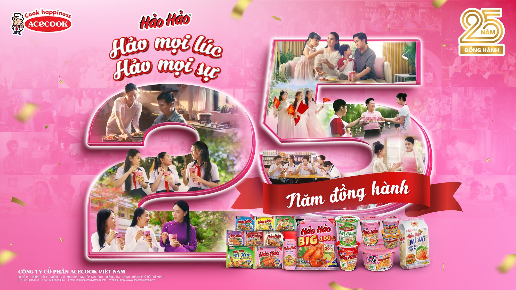 Hảo Hảo kỷ niệm 25 năm: Lan tỏa tinh thần “Hảo mọi lúc, Hảo mọi sự”- Ảnh 1.