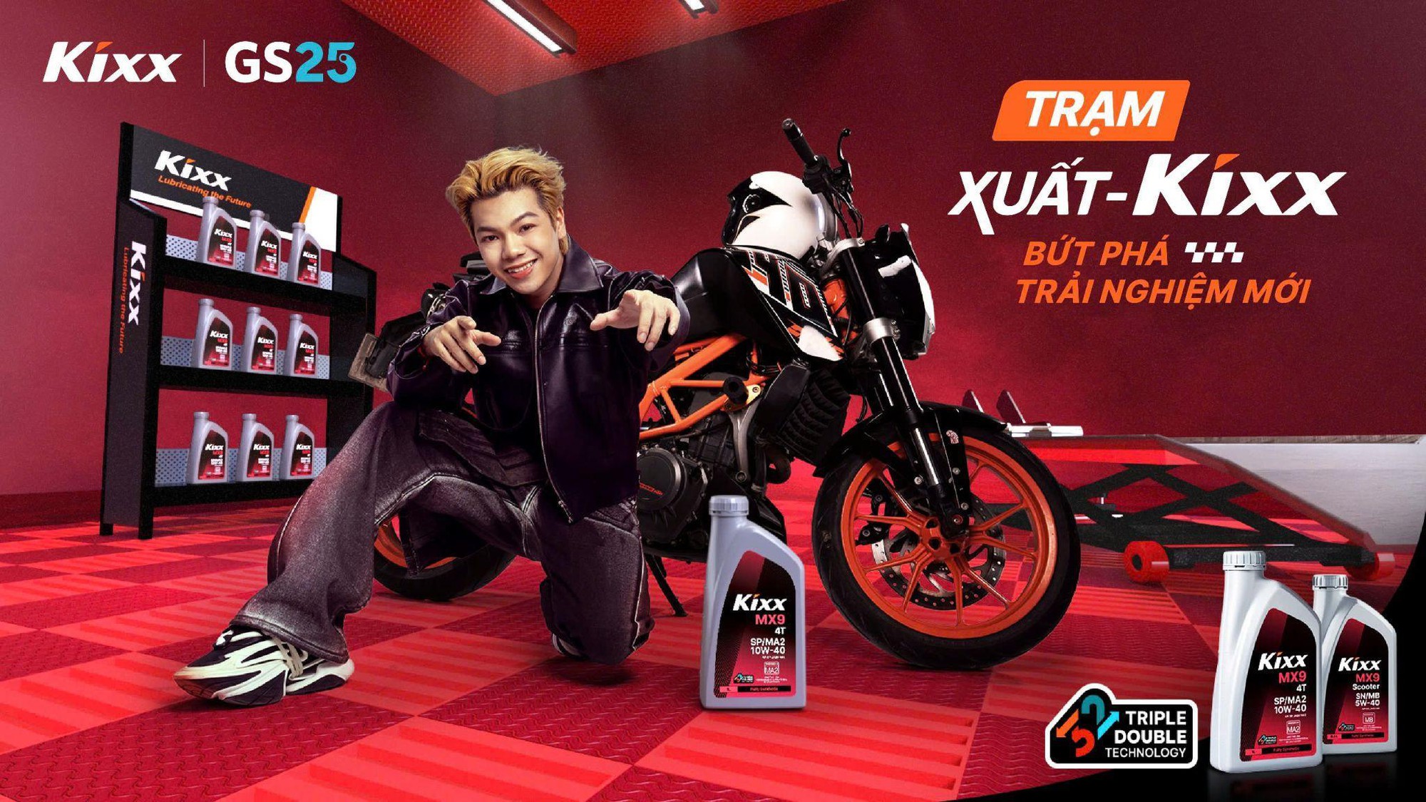 Kixx v&agrave; GS25 bắt tay ph&acirc;n phối dầu nhớt v&agrave; mở trạm thay nhớt tiện lợi- Ảnh 1.