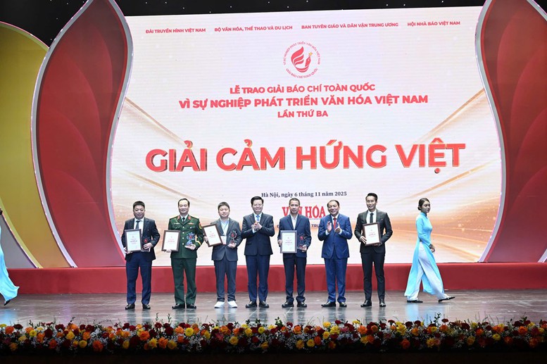 Giải Báo chí toàn quốc ‘Vì sự nghiệp phát triển Văn hóa Việt Nam’: Lan tỏa các giá trị tốt đẹp đến cộng đồng- Ảnh 2.