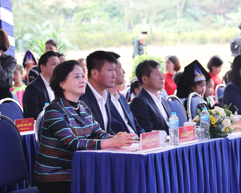 TỔNG THUẬT: Khởi công xây dựng các trường phổ thông nội trú tại các xã biên giới đất liền- Ảnh 27.