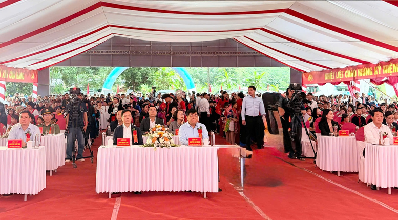 TỔNG THUẬT: Khởi công xây dựng các trường phổ thông nội trú tại các xã biên giới đất liền- Ảnh 22.