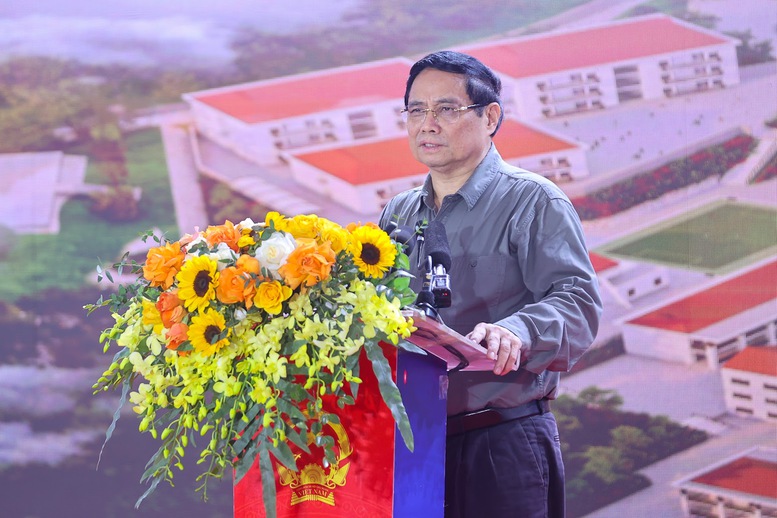 TỔNG THUẬT: Khởi công xây dựng các trường phổ thông nội trú tại các xã biên giới đất liền- Ảnh 3.