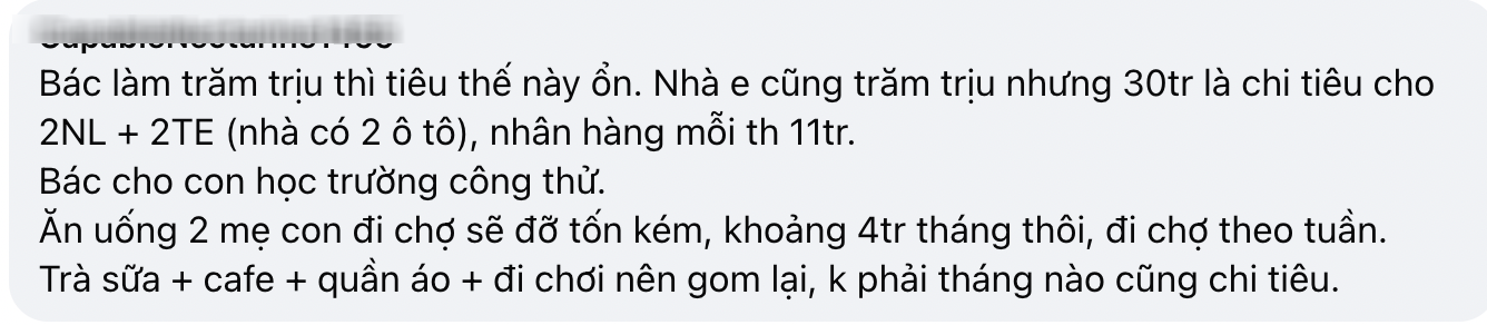 Mẹ đơn th&acirc;n ti&ecirc;u hơn 31 triệu/th&aacute;ng: Bị ch&ecirc; ti&ecirc;u hoang gấp mấy lần gia đ&igrave;nh 3-4 người, nhưng nh&igrave;n kỹ từng khoản lại thấy hợp l&yacute; v&ocirc; c&ugrave;ng- Ảnh 2.