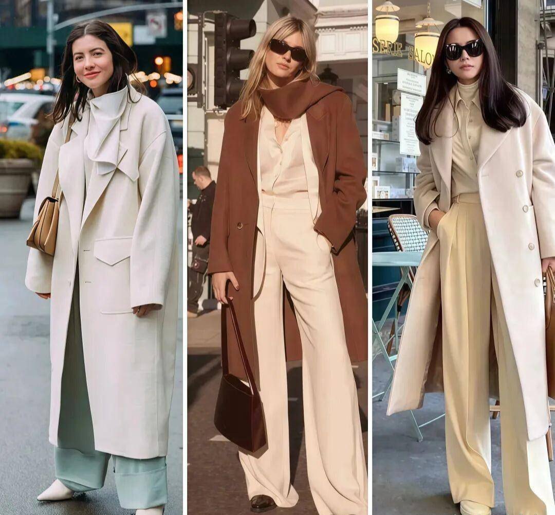 C&ocirc;ng thức "bất bại" m&ugrave;a lạnh: &Aacute;o dạ + quần ống rộng, mặc 10 năm nữa vẫn sang xịn mịn!- Ảnh 1.