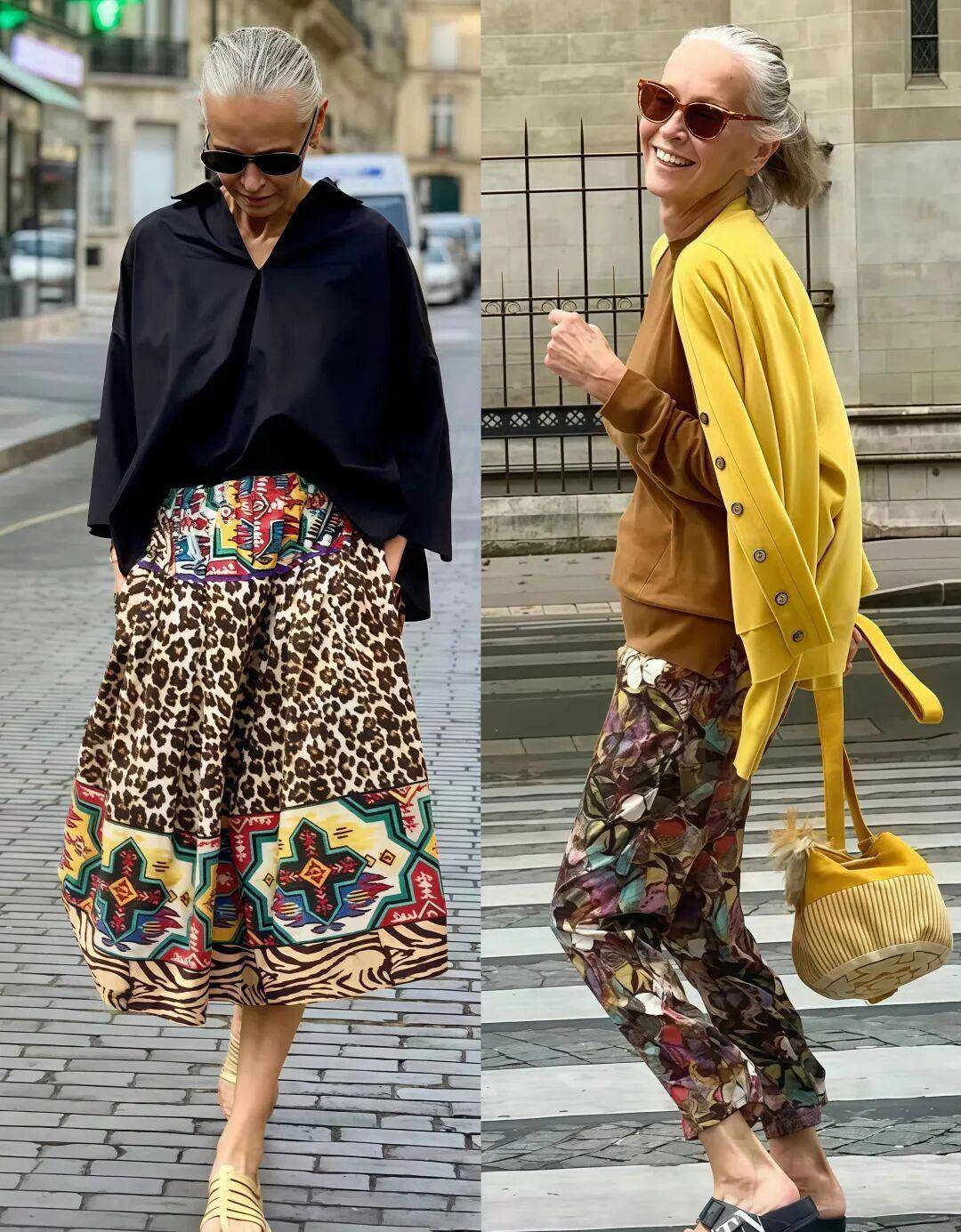 Học phụ nữ Ph&aacute;p c&aacute;ch "gi&agrave; đi ki&ecirc;u h&atilde;nh": T&oacute;c bạc cứ để tự nhi&ecirc;n, qu&ecirc;n ngay những bộ "đồ b&agrave; gi&agrave;" rộng th&ugrave;ng th&igrave;nh- Ảnh 5.