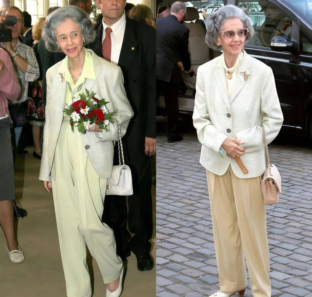 Học phụ nữ Ph&aacute;p c&aacute;ch "gi&agrave; đi ki&ecirc;u h&atilde;nh": T&oacute;c bạc cứ để tự nhi&ecirc;n, qu&ecirc;n ngay những bộ "đồ b&agrave; gi&agrave;" rộng th&ugrave;ng th&igrave;nh- Ảnh 6.