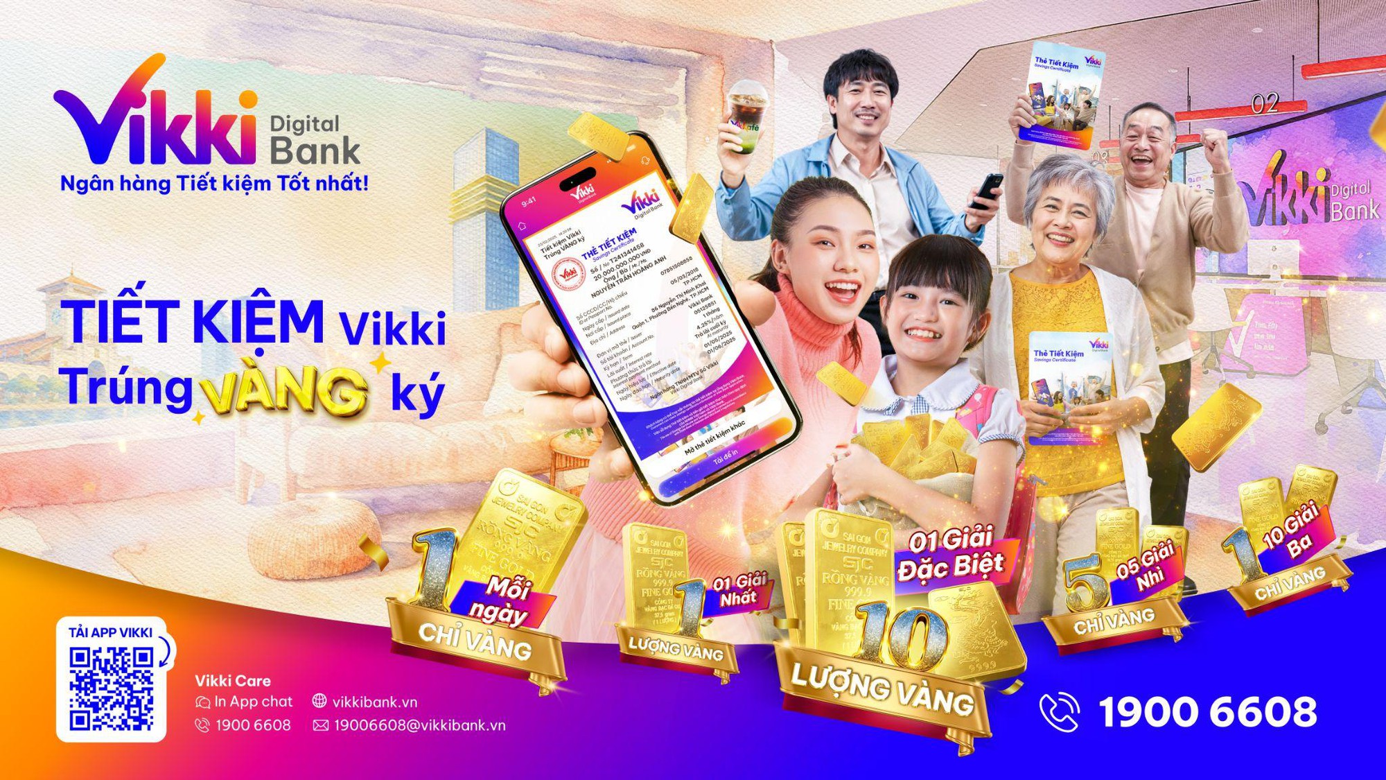 Tiết kiệm l&ecirc;n ng&ocirc;i - người Việt chọn an to&agrave;n, sinh lời v&agrave; đ&oacute;n lộc c&ugrave;ng Vikki bank- Ảnh 2.