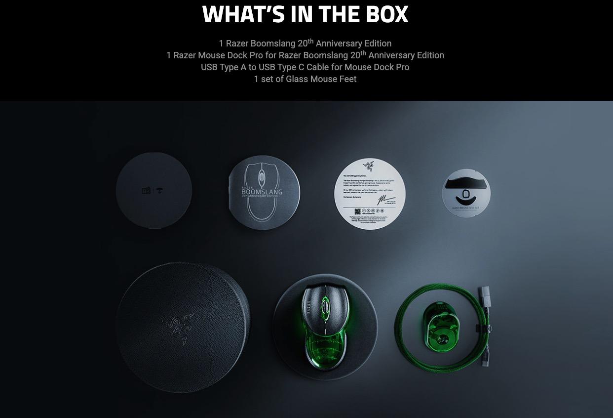 Razer Boomslang, chuột gaming đầu tiên trên thế giới chính thức tái xuất nhưng bạn khó mà mua được- Ảnh 4. Razer Boomslang, chuột gaming đầu tiên trên thế giới chính thức tái xuất nhưng bạn khó mà mua được- Ảnh 4.