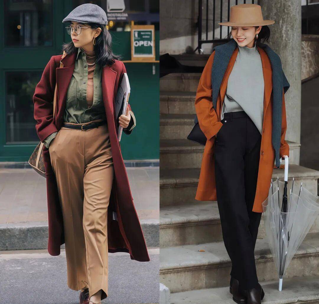 C&ocirc;ng thức "bất bại" m&ugrave;a lạnh: &Aacute;o dạ + quần ống rộng, mặc 10 năm nữa vẫn sang xịn mịn!- Ảnh 16.