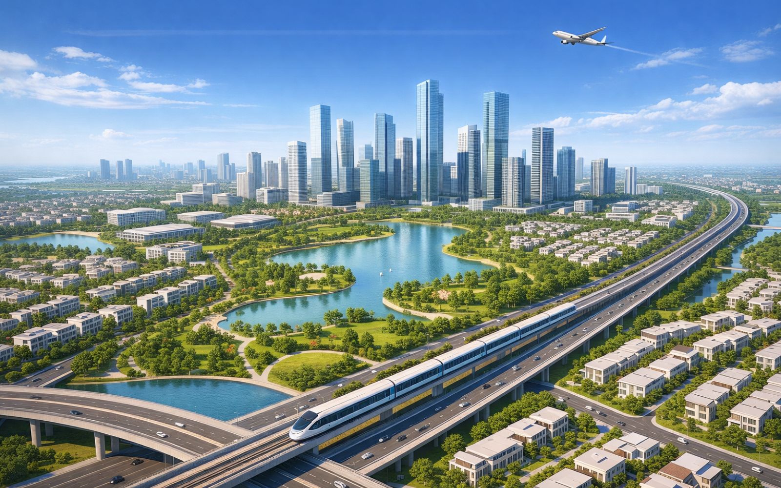 Si&ecirc;u đ&ocirc; thị 3.300ha kết nối s&acirc;n bay quốc tế 5 sao lớn bậc nhất miền Bắc- Ảnh 2.