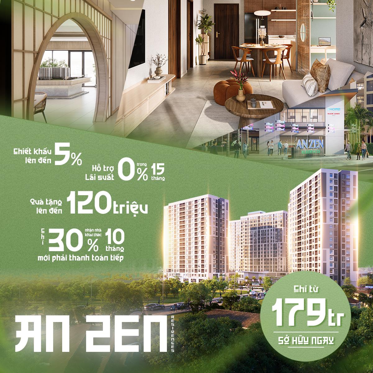 An Zen Residences cập nhật ưu đ&atilde;i chiết khấu thanh to&aacute;n tới 5%- Ảnh 2.