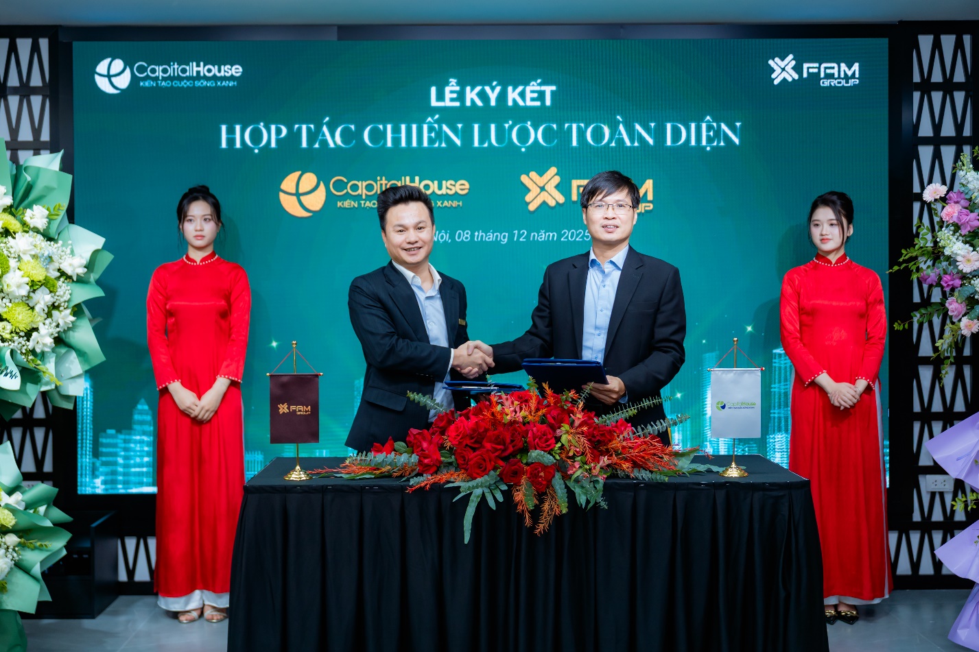Capital House và Fam Group ký kết thỏa thuận hợp tác toàn diện- Ảnh 1.