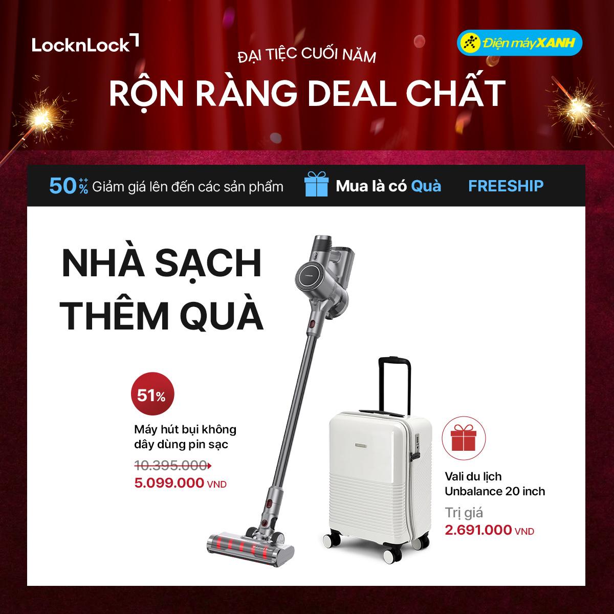 LocknLock x Điện Máy Xanh: Khai mở “Đại tiệc cuối năm – Rộn ràng deal chất”!- Ảnh 4.