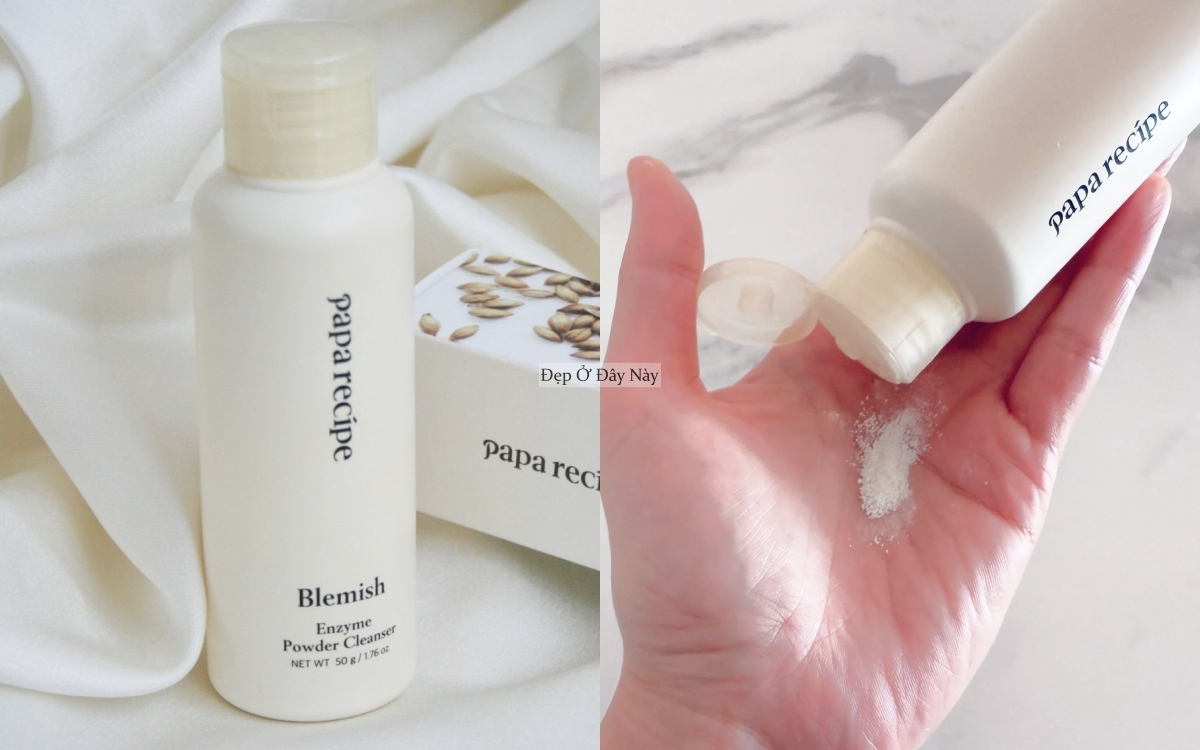 Trang điểm h&agrave;ng ng&agrave;y nhưng da t&ocirc;i vẫn mịn đẹp v&igrave; vừa d&ugrave;ng nước v&agrave; dầu tẩy trang, t&ocirc;i c&ograve;n rất th&iacute;ch d&ugrave;ng bột rửa mặt- Ảnh 6.