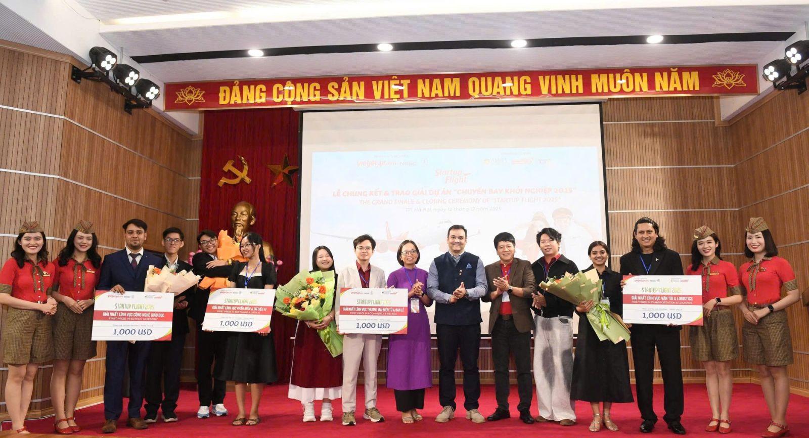 Chung kết &ldquo;Chuyến bay Khởi nghiệp&rdquo;: Vietjet th&uacute;c đẩy h&agrave;nh lang s&aacute;ng tạo song phương Việt Nam &ndash; Ấn Độ- Ảnh 3.