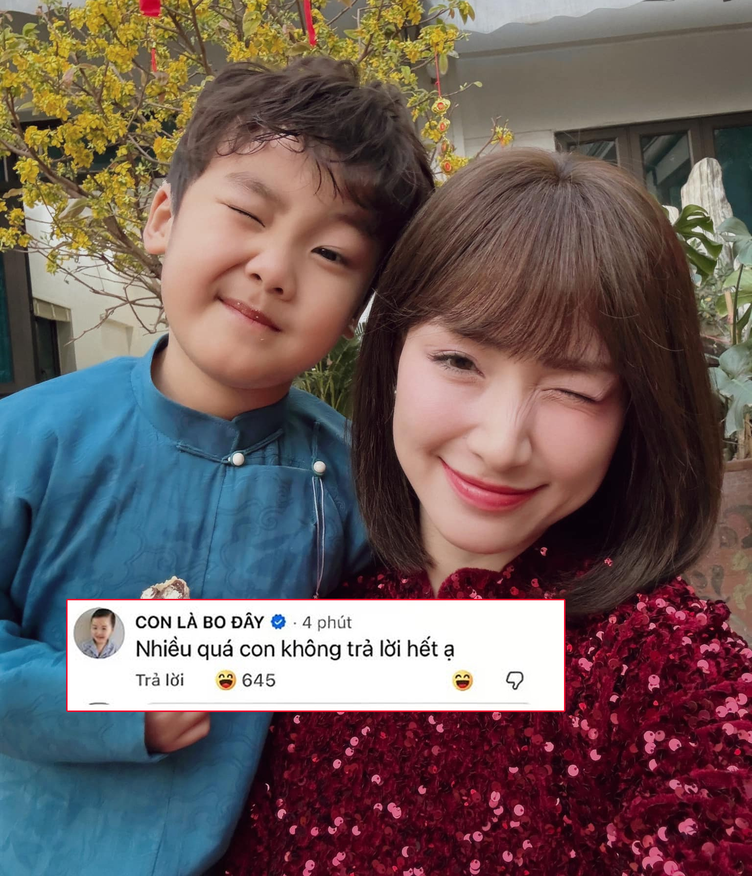 B&eacute; Bo - con trai H&ograve;a Minzy tự đăng status, hơn 6,3 triệu người &aacute;p lực v&igrave;&hellip; kh&ocirc;ng được viết tắt, kh&ocirc;ng được sai ch&iacute;nh tả- Ảnh 2.