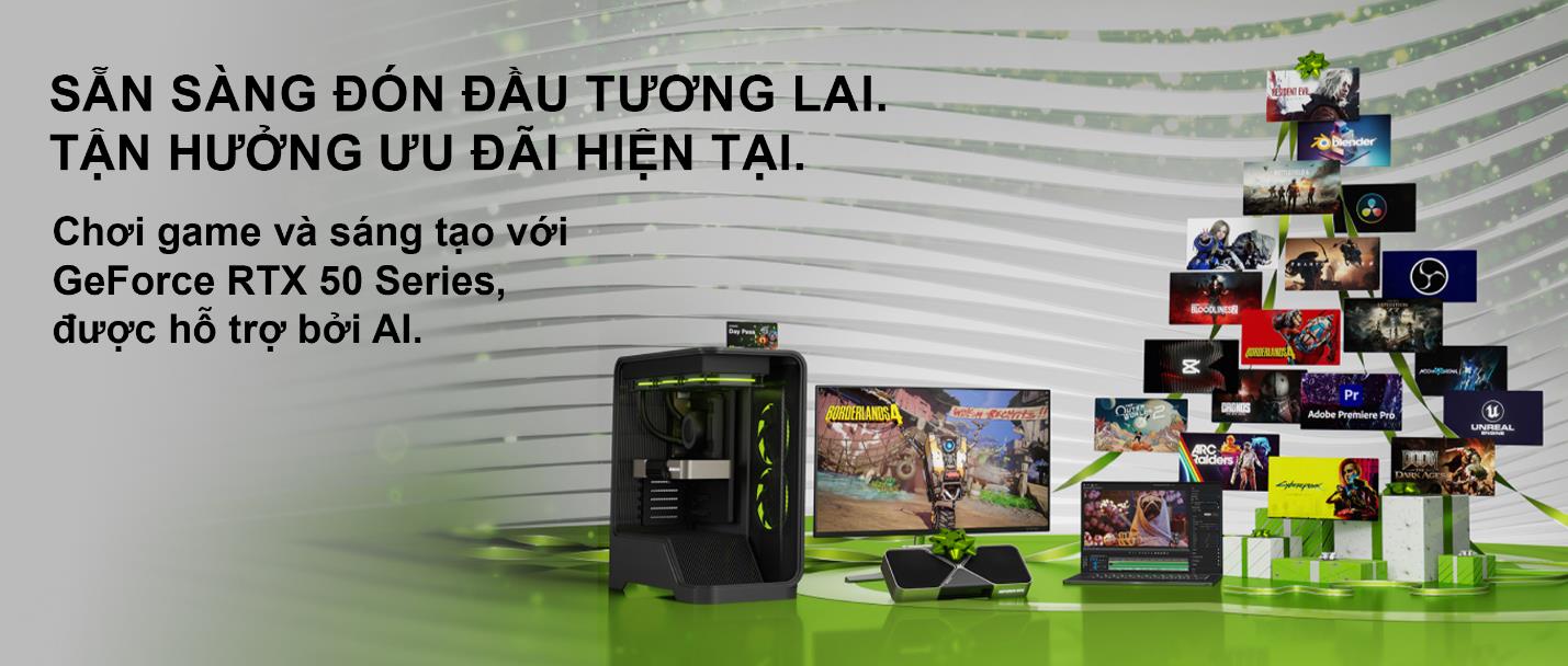 Đ&oacute;n m&ugrave;a lễ hội rực rỡ c&ugrave;ng GeForce RTX &ndash; N&acirc;ng cấp ngay, nhận ưu đ&atilde;i cực hấp dẫn!- Ảnh 1.