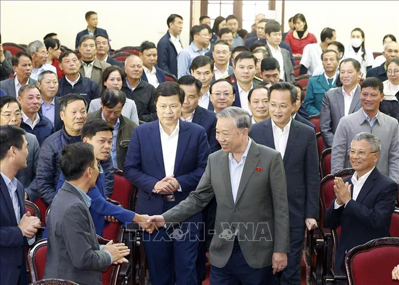 Tổng B&iacute; thư T&ocirc; L&acirc;m: Tập trung ph&aacute;t triển n&ocirc;ng nghiệp xanh, gi&aacute; trị cao, x&acirc;y dựng kinh tế n&ocirc;ng th&ocirc;n hiện đại- Ảnh 3.