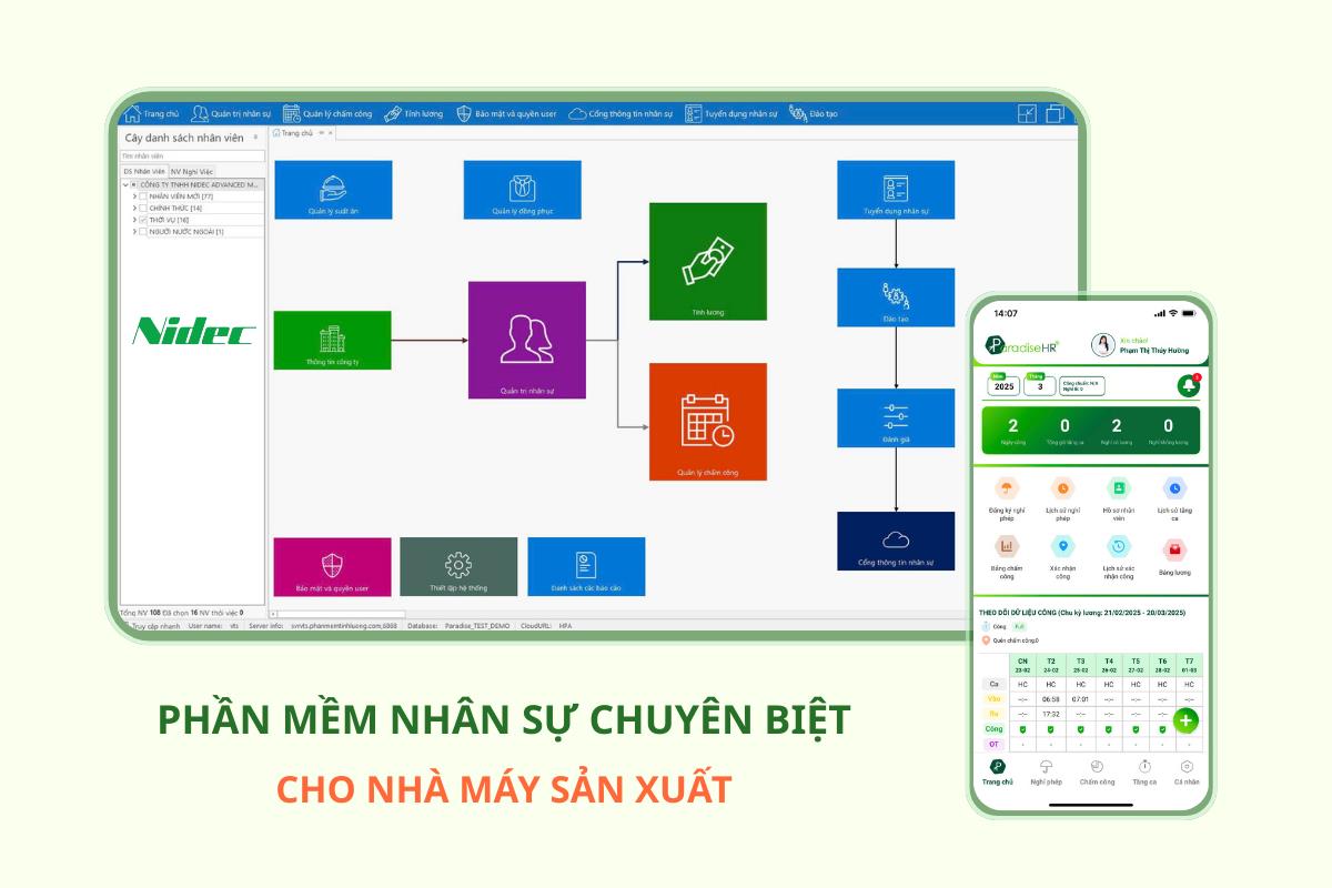 Paradise HR đồng h&agrave;nh c&ugrave;ng NIDEC trong quản l&yacute; nh&acirc;n sự- Ảnh 2.