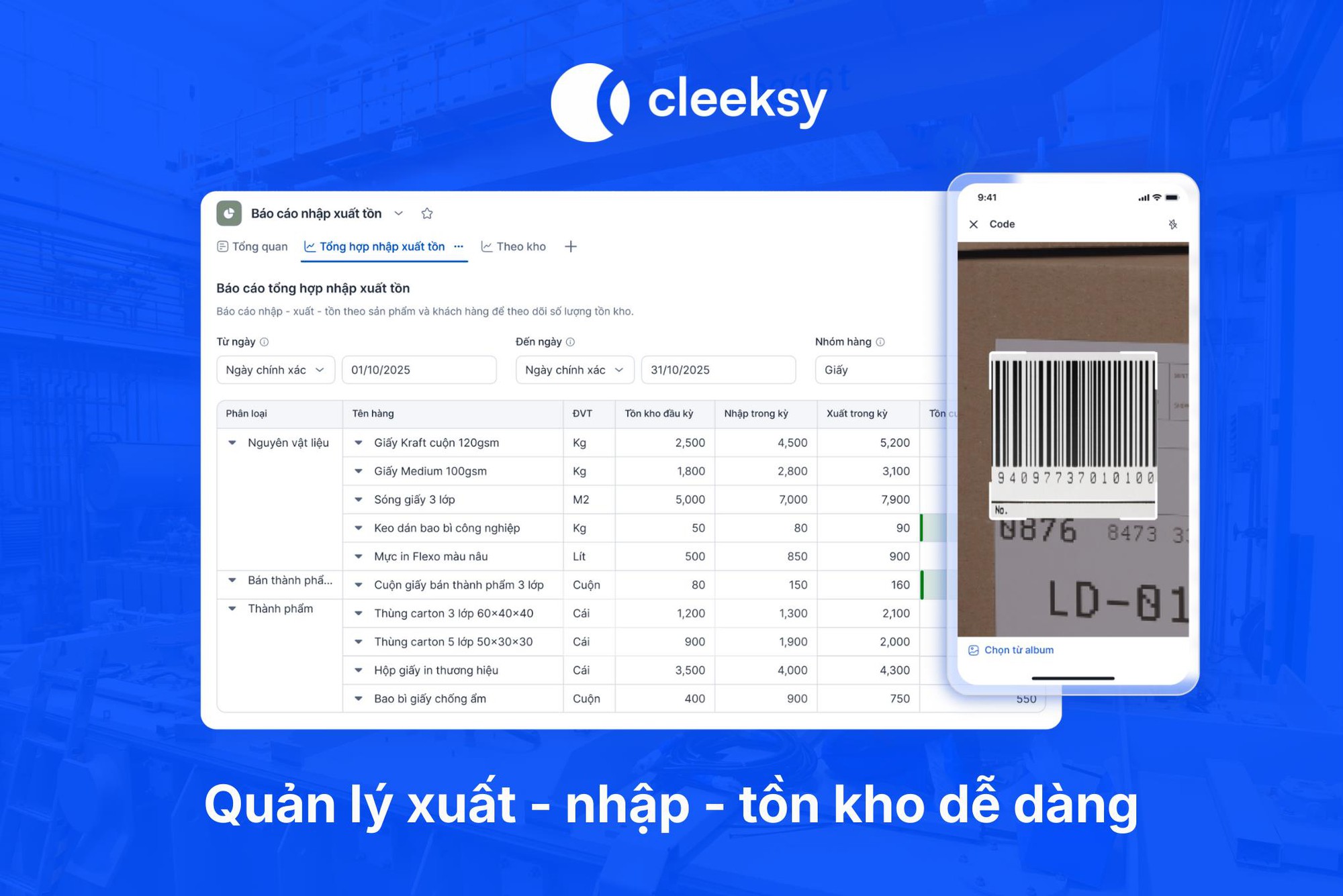 Cleeksy: Phần mềm quản l&yacute; sản xuất minh bạch dữ liệu, tối ưu chi ph&iacute;- Ảnh 2.