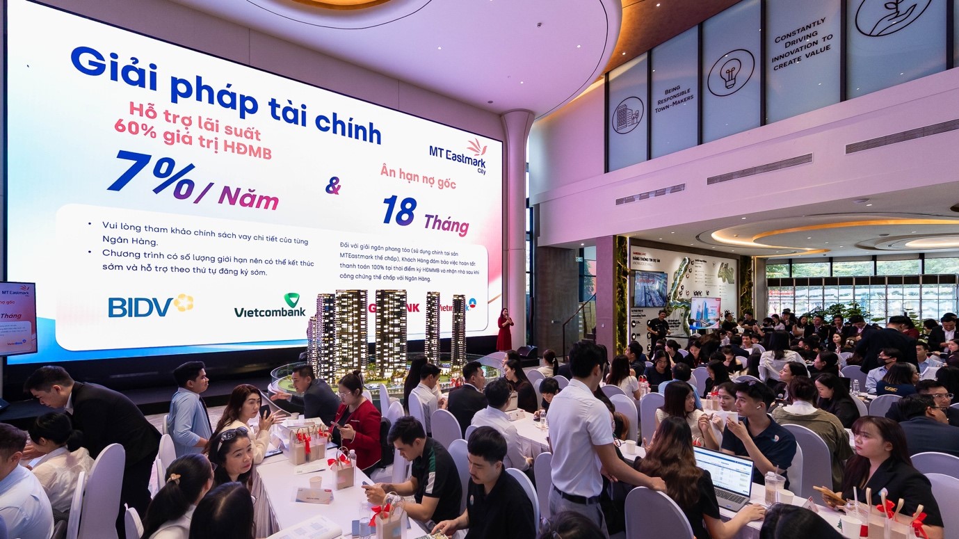 Nguồn cung ho&agrave;n thiện khan hiếm, MT Eastmark City &ldquo;b&ugrave;ng nổ&rdquo; giao dịch ng&agrave;y mở b&aacute;n- Ảnh 1.