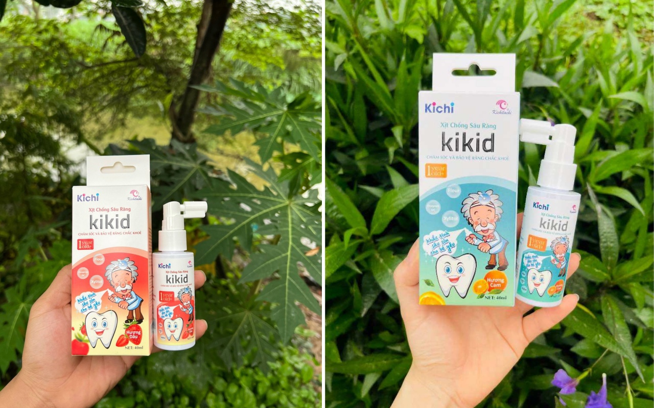 Review xịt chống s&acirc;u răng Kichilachi Kikid: Nếu mẹ c&oacute; 1 em "kh&oacute; t&iacute;nh" th&igrave; đ&acirc;y ch&iacute;nh l&agrave; ch&acirc;n &aacute;i để bảo vệ những chiếc răng xinh- Ảnh 3.