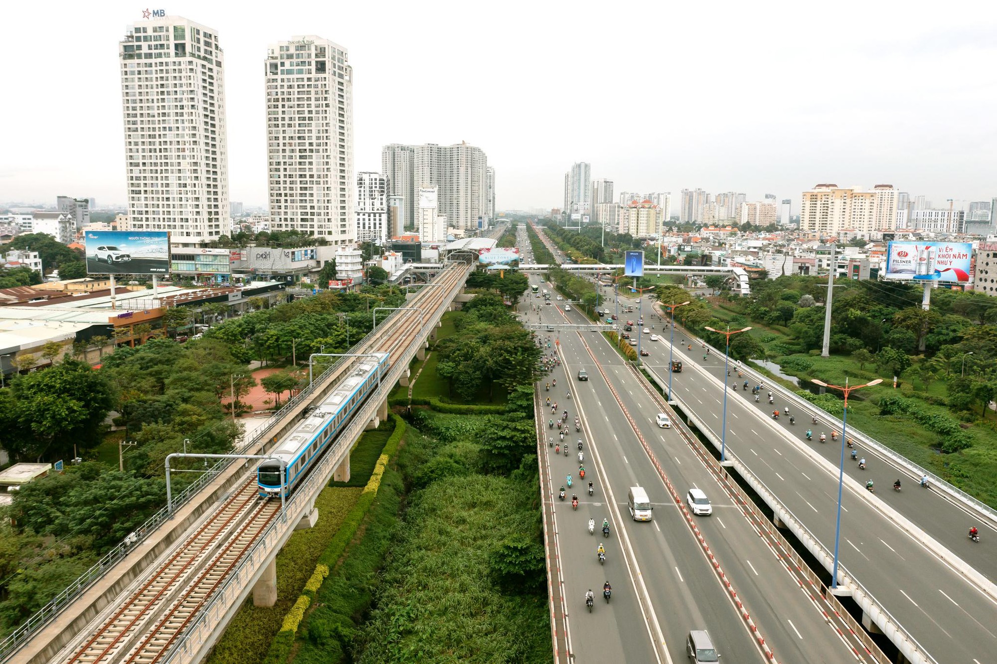 Metro trước nh&agrave;, quốc lộ &ldquo;rộng lối&rdquo;, tin vui cho khu Đ&ocirc;ng Bắc TP.HCM- Ảnh 1.