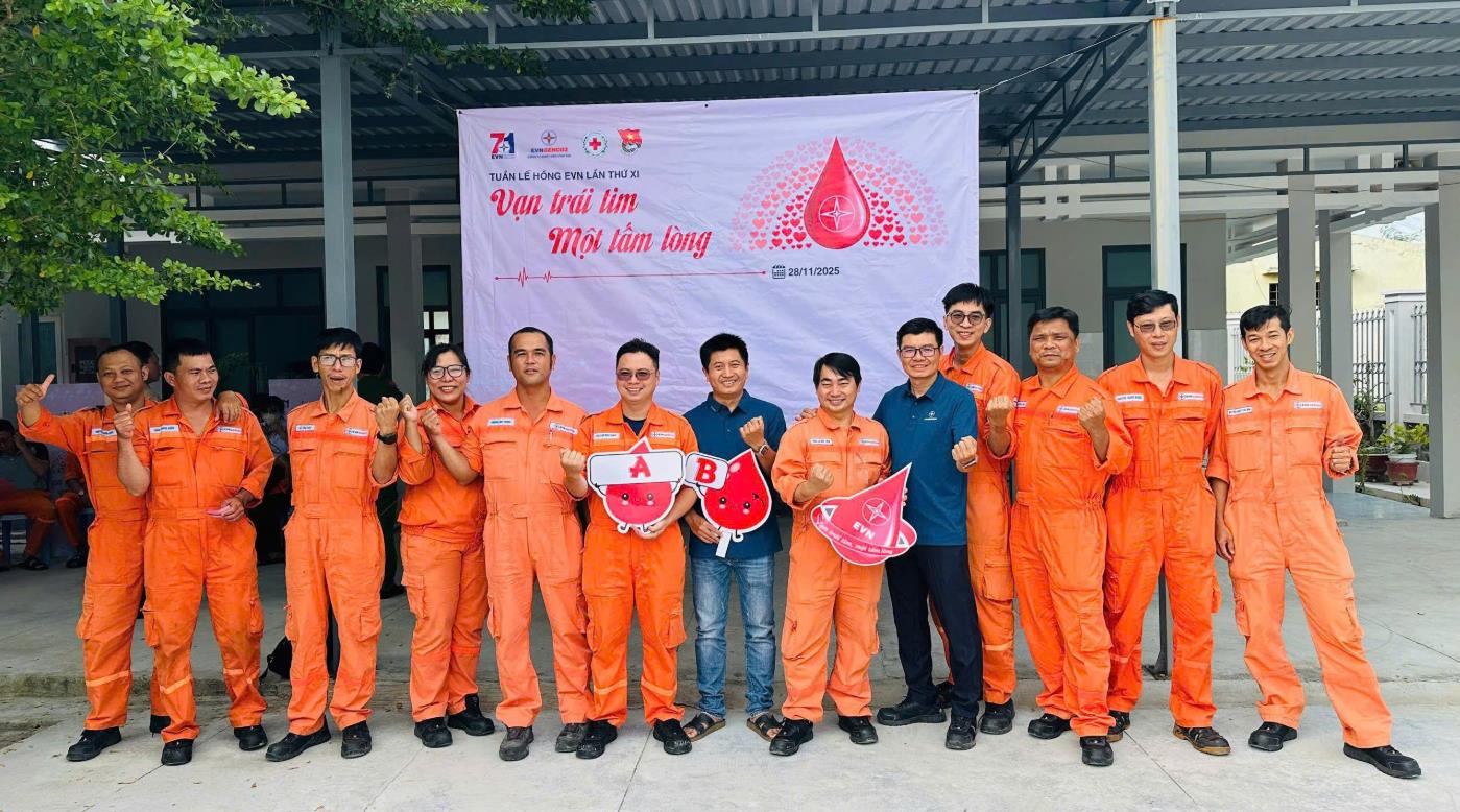Tuần lễ Hồng EVN lần thứ XI: EVNGENCO3 trao đi 400 đơn vị m&aacute;u- Ảnh 1.