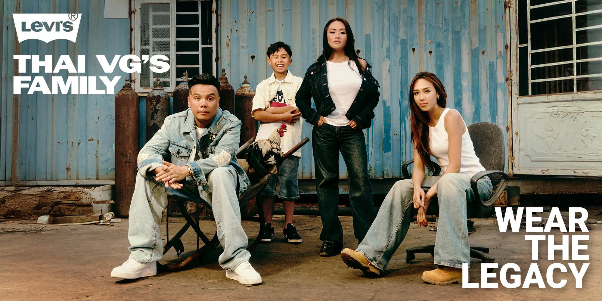 Th&aacute;i VG Family, Tăng Ph&uacute;c v&agrave; d&agrave;n KOLS c&ugrave;ng nhau n&ecirc;u bật di sản hơn 150 năm của huyền thoại denim - Levi&rsquo;s- Ảnh 1.