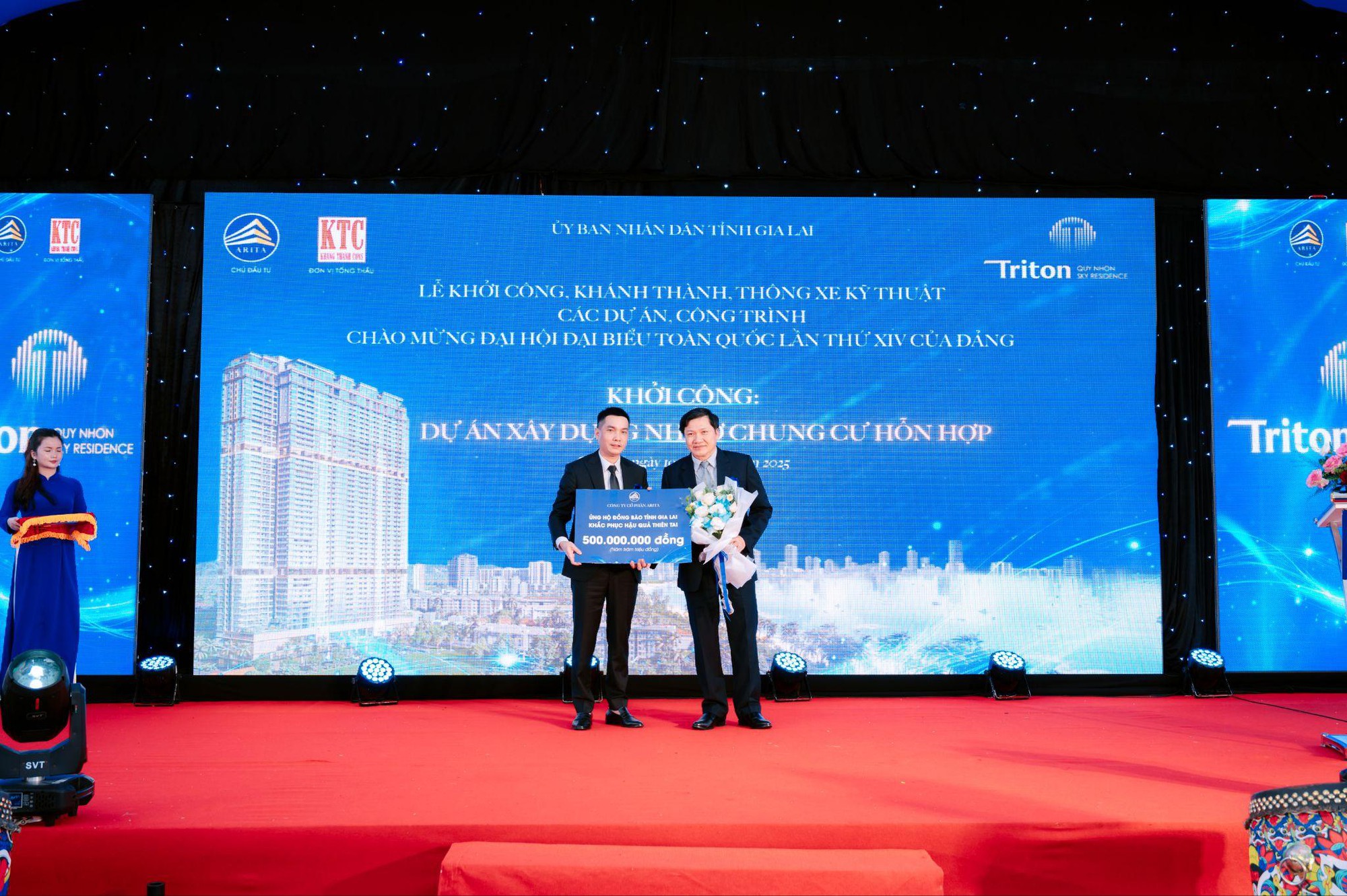 Khởi c&ocirc;ng dự &aacute;n x&acirc;y dựng nh&agrave; ở chung cư hỗn hợp hơn 3.500 tỷ đồng Triton - Quy Nhon Sky Residence- Ảnh 2.