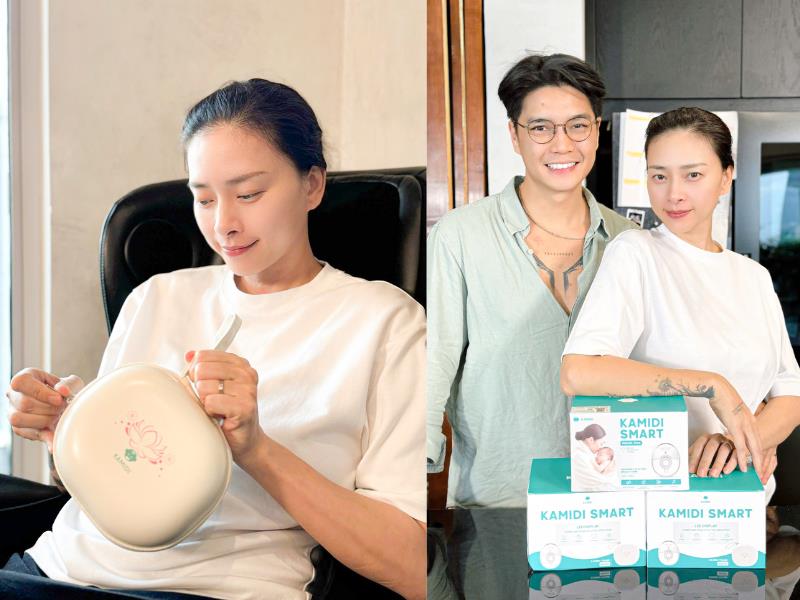 Kamidi Smart - Chiếc m&aacute;y h&uacute;t sữa được Ng&ocirc; Thanh V&acirc;n sử dụng khiến cộng đồng mẹ bỉm, hotmom t&ograve; m&ograve;, săn đ&oacute;n- Ảnh 2.