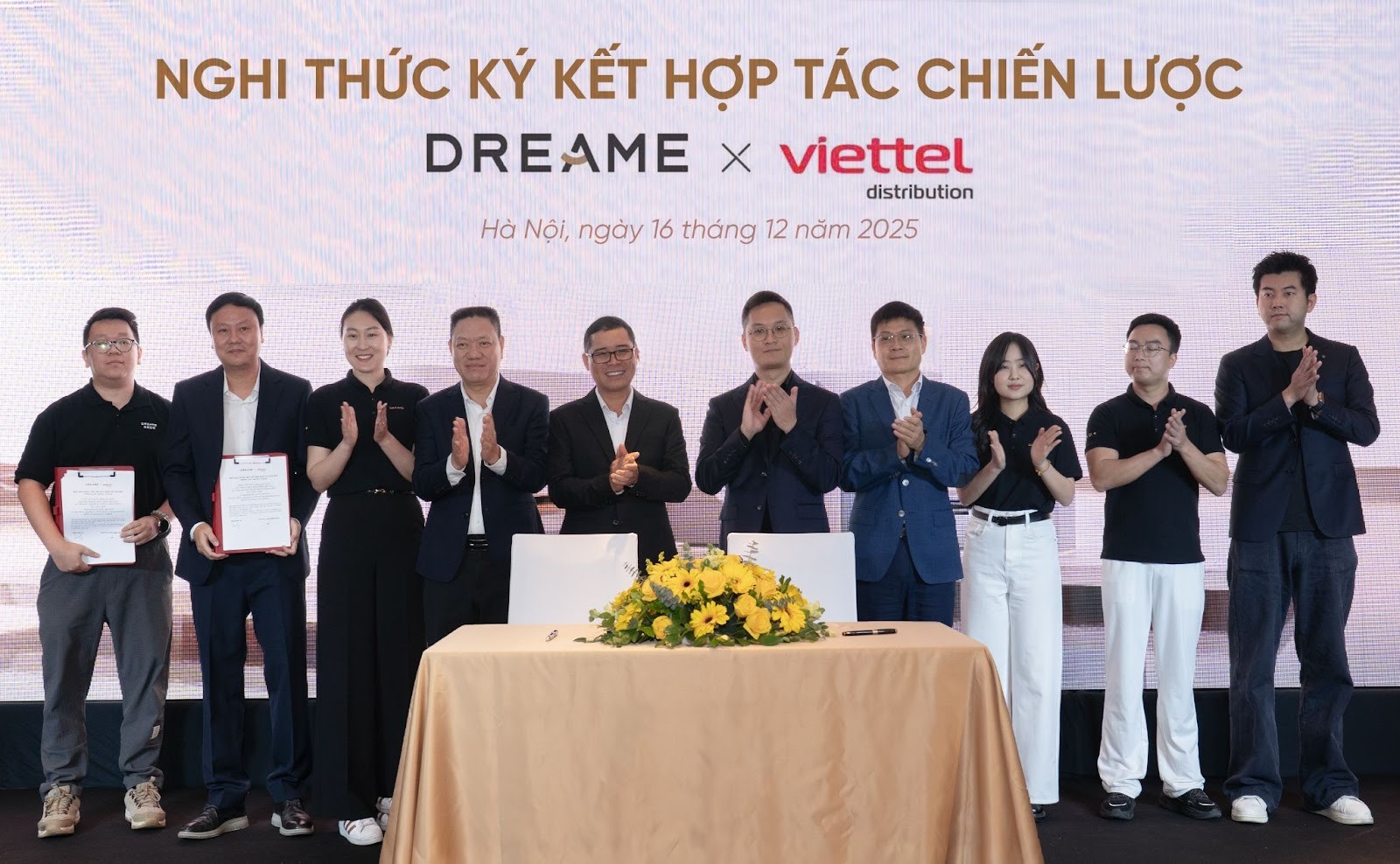 Điện m&aacute;y - điện gia dụng th&ocirc;ng minh Dreame hợp t&aacute;c chiến lược với&nbsp;Viettel&nbsp;Commerce- Ảnh 2.