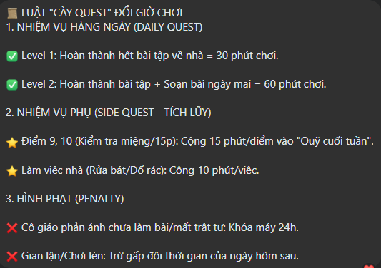 Con tôi từ một cậu nhóc học kém bỗng vụt lên 7,5 tổng kết chỉ vì động lực được chơi 