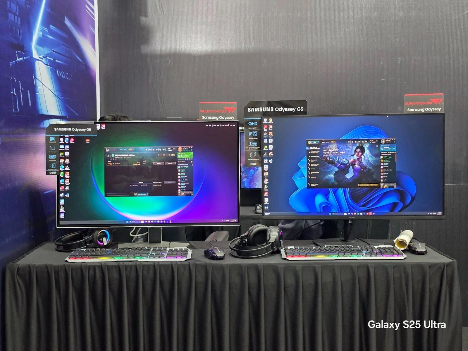 M&agrave;n h&igrave;nh Samsung Odyssey bất ngờ được ch&uacute; &yacute; sau trận đấu của T1 v&agrave; All-Star Việt Nam- Ảnh 5.