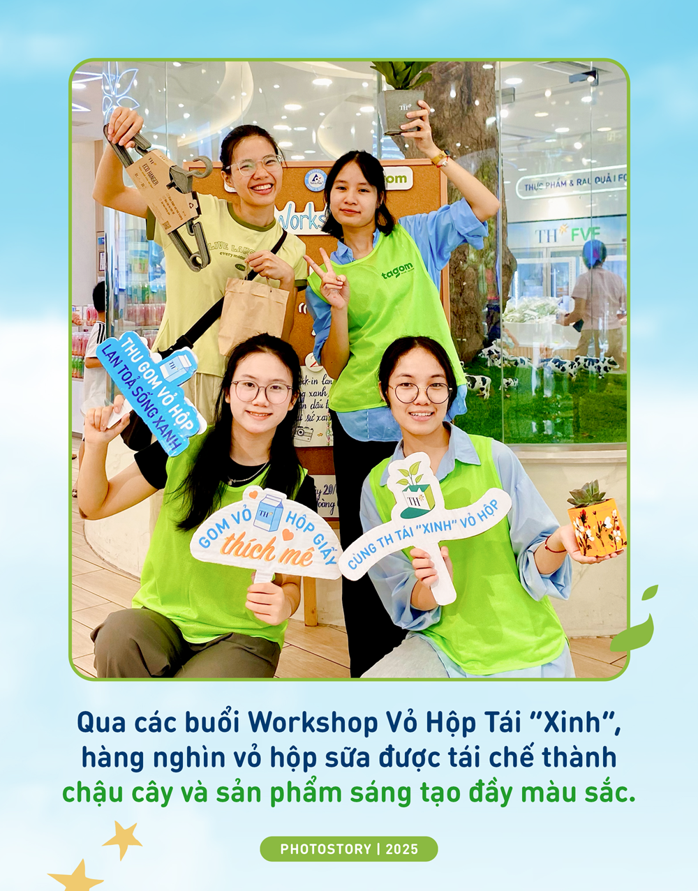 Thu gom, t&aacute;i chế vỏ hộp sữa đ&atilde; trở th&agrave;nh &ldquo;nếp sống xanh&rdquo; th&acirc;n thuộc- Ảnh 6.