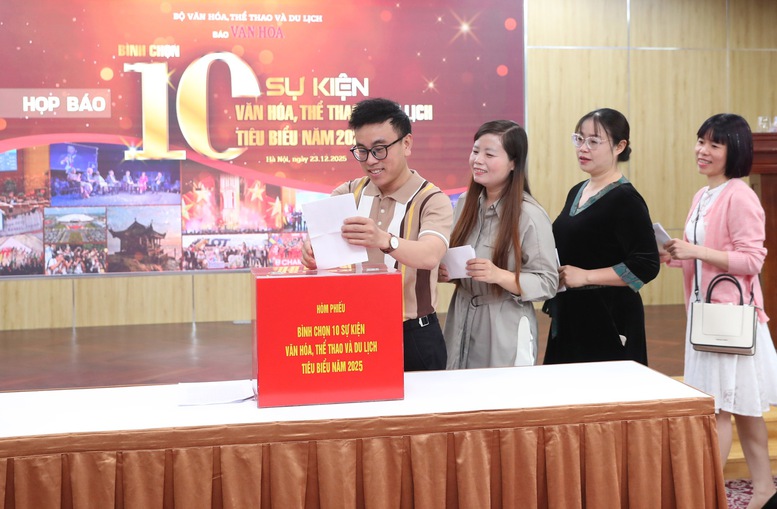 B&igrave;nh chọn 10 sự kiện Văn ho&aacute;, Thể thao v&agrave; Du lịch ti&ecirc;u biểu năm 2025- Ảnh 2.