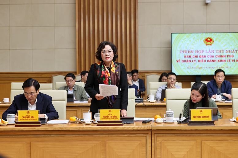 Thủ tướng chủ tr&igrave; phi&ecirc;n họp thứ nhất Ban Chỉ đạo quản l&yacute;, điều h&agrave;nh kinh tế vĩ m&ocirc;- Ảnh 3.