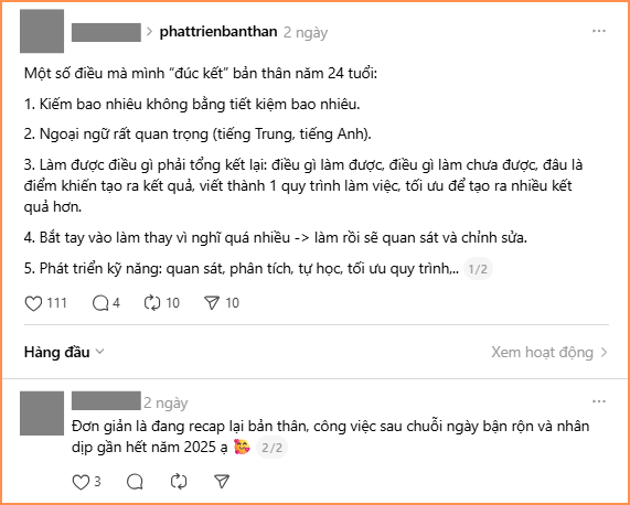 2025 ổn phết: Tặng bố 2 cây vàng, mua cho mẹ iPhone mới và chưa hết!- Ảnh 2.