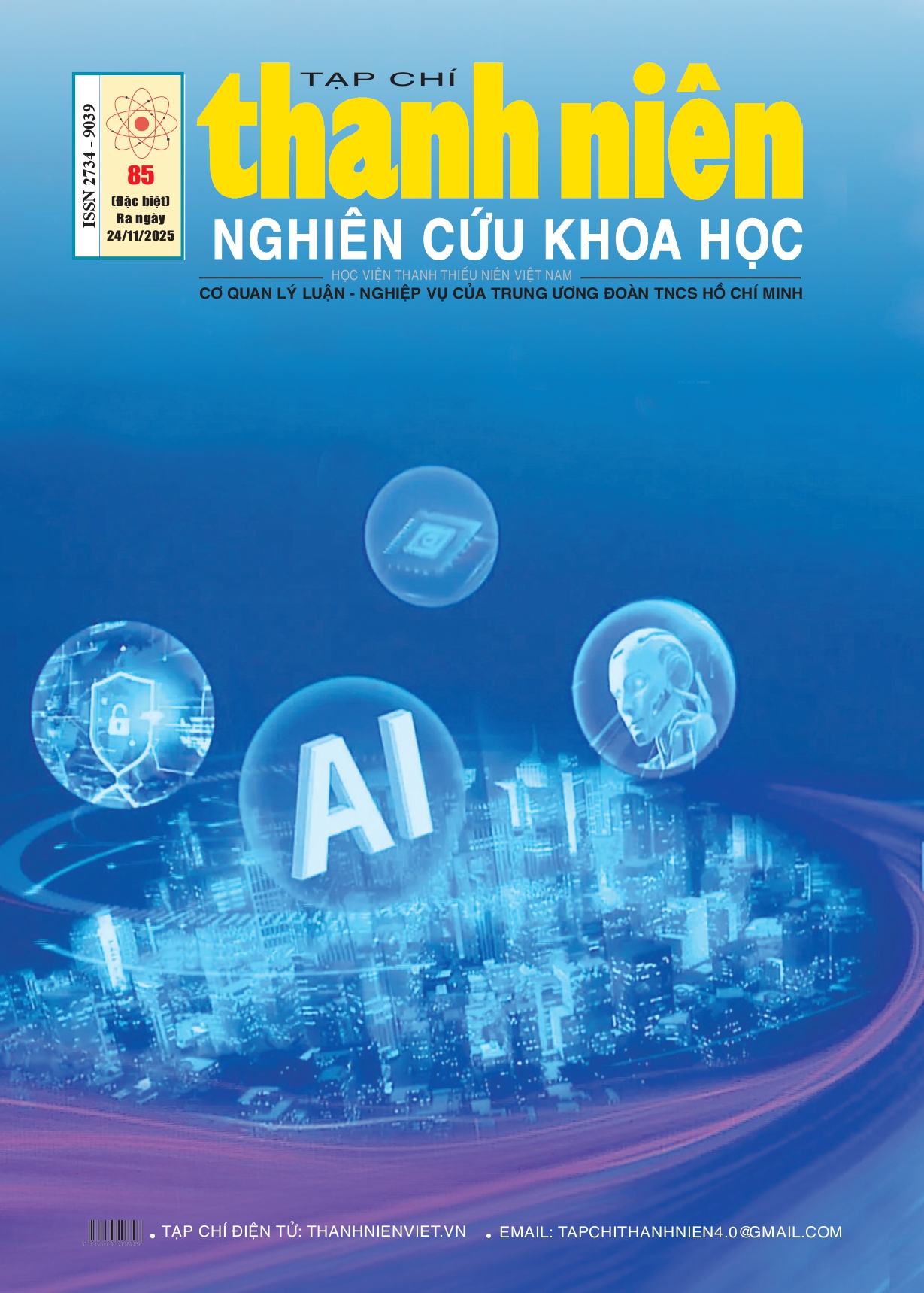  Tạp chí Thanh niên NCKH - số 85