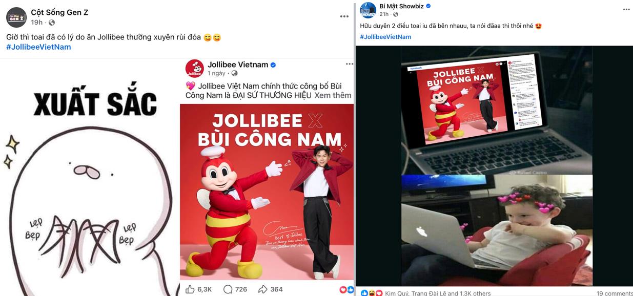 Jollibee Việt Nam ch&iacute;nh thức c&ocirc;ng Bố B&ugrave;i C&ocirc;ng Nam l&agrave; đại sứ thương hiệu năm 2026- Ảnh 2.