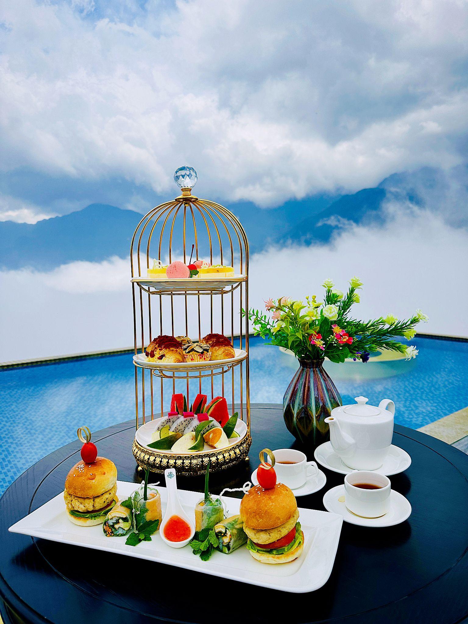 Trải nghiệm view núi chưa từng có tại bể bơi vô cực Pistachio- Ảnh 3.