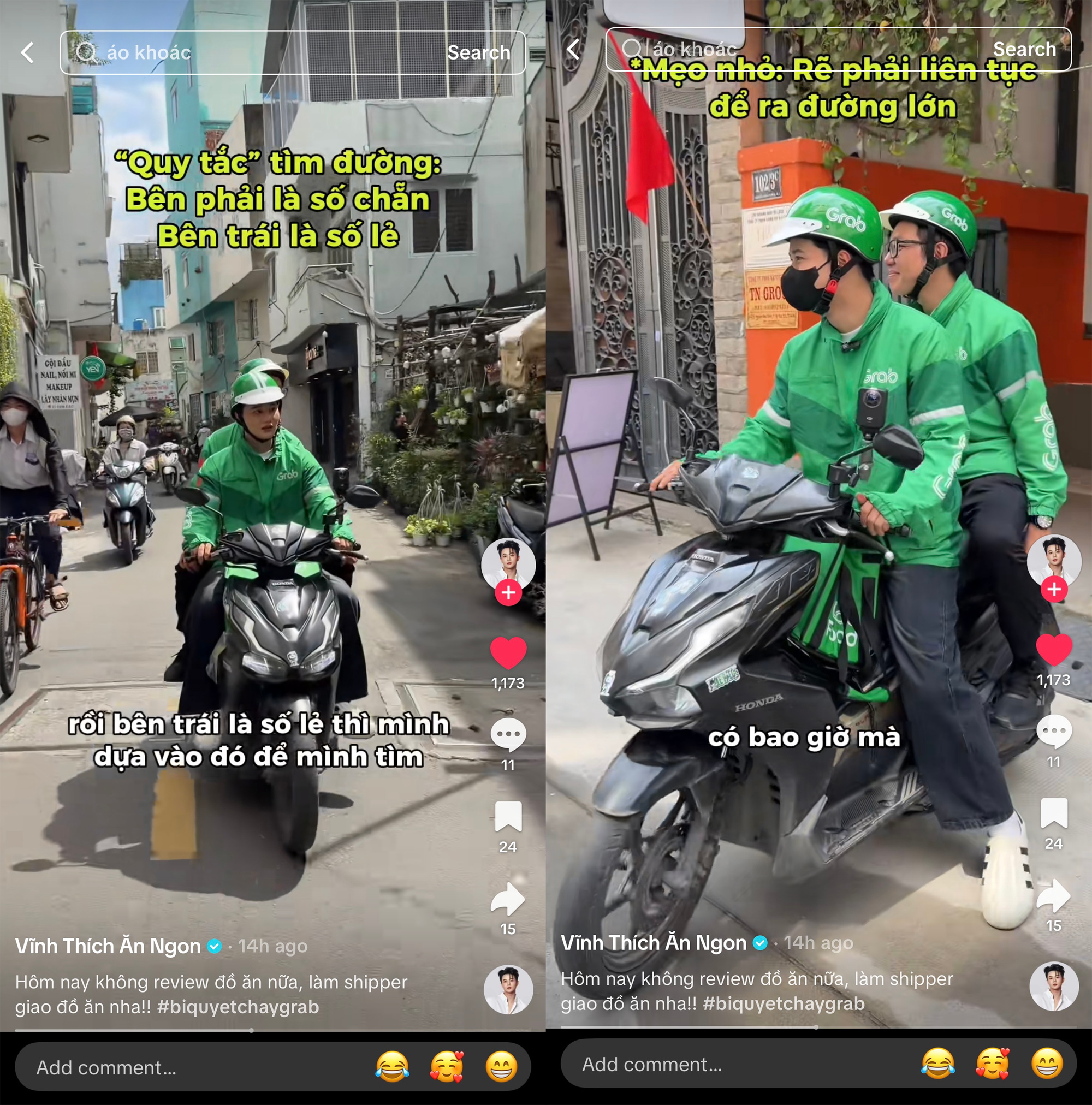 TikToker Vĩnh Thích Ăn Ngon bất ngờ “đổi nghề” làm tài xế công nghệ- Ảnh 3.