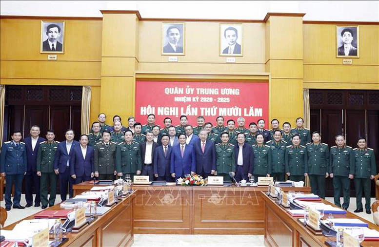 Tổng Bí thư Tô Lâm: Hành động theo phương châm '5 vững', xây dựng quân đội trong tình hình mới- Ảnh 6.